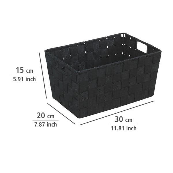 Melns grozs Wenko Adria, 20 x 30 cm-image-1