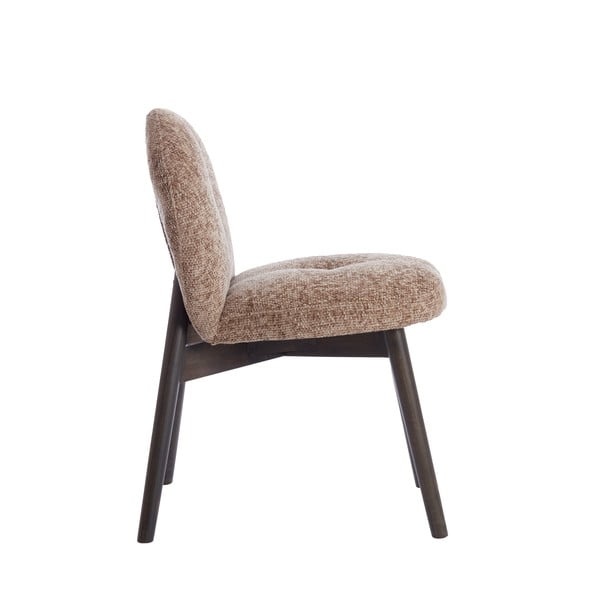 Brūni polsterēti ēdamistabas krēsli (2 gab.) Sinosa – Light & Living-image-2