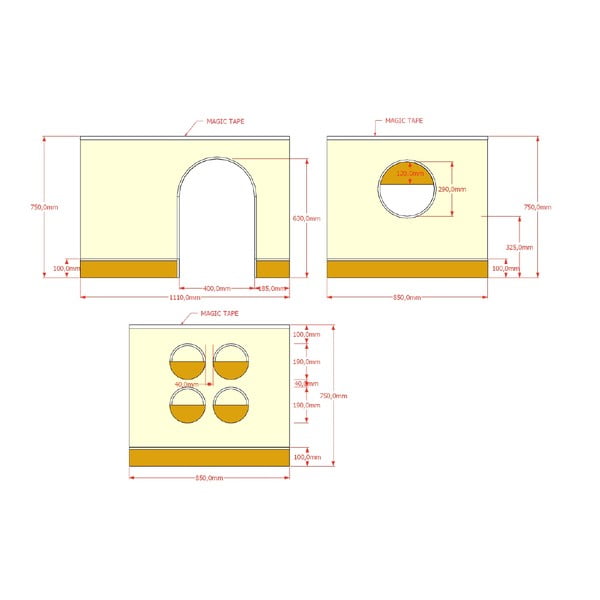 Bērnu gultas aizkars Forrest – Vipack-image-3