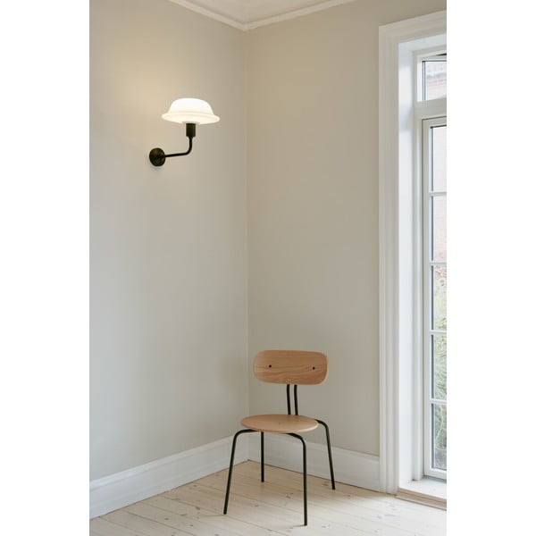 Melna metāla sienas lampa bez abažūra Santé – UMAGE-image-1