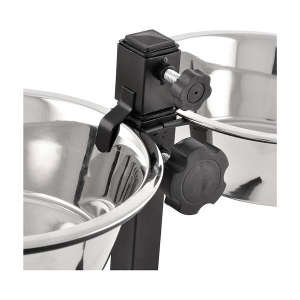 Nerūsējošā tērauda bļodiņu komplekts ar pamatni suņiem – Love Story-image-3