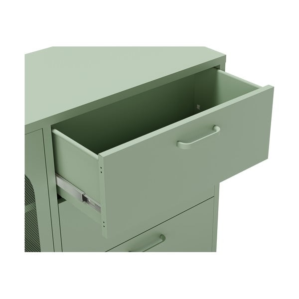 Piparmētru zaļa kumode 140x90 cm Diora – Marckeric-image-4