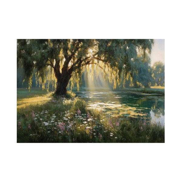 Glezna 113x85 cm Sunlit Willow – Styler