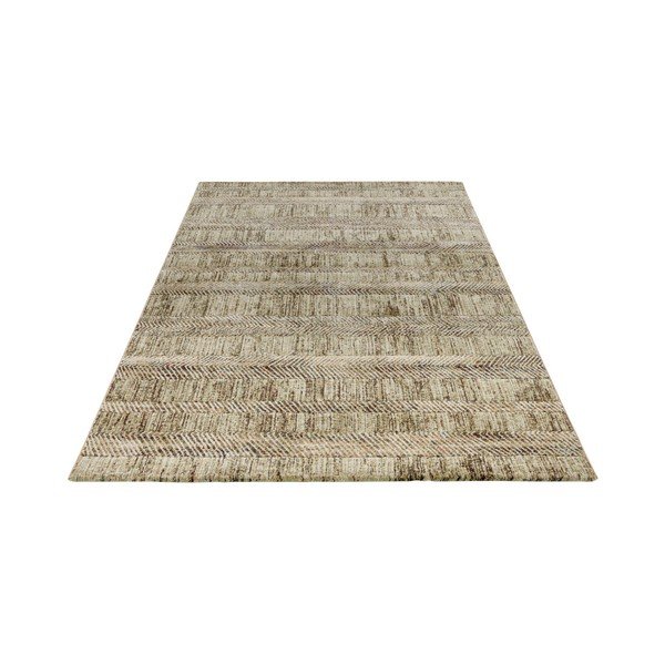 Zaļš un krēmkrāsas paklājs Elle Decoration Arty Gonesse, 80 x 150 cm-image-3