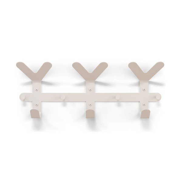 Pelēkbrūns tērauda sienas pakaramais 66 cm Frondo – Spinder Design-image-2