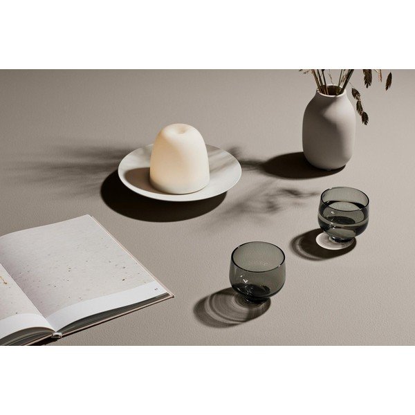 2 melnu glāžu komplekts Blomus Flow, 220 ml-image-1