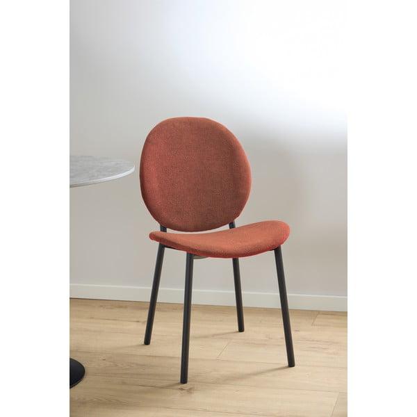 Terakotas oranžs pusdienu krēsls Cliff – Actona-image-2