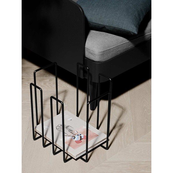 Melns žurnālu statīvs Blomus Magazines-image-1