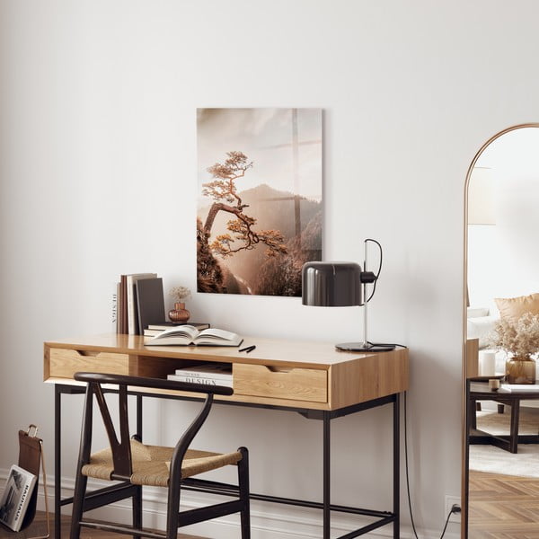 Stikla glezna 50x70 cm Brown Tree – Styler-image-1