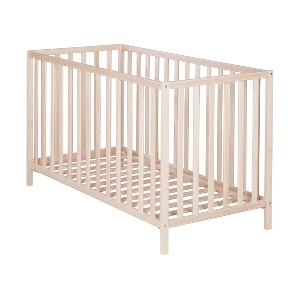 Dabīga toņa bērnu gultiņa 60x120 cm Cosi – Roba