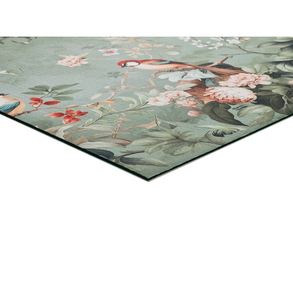 Gaiši zaļš mazgājams celiņa paklājs 52x100 cm Ricci Monet – Universal-image-2