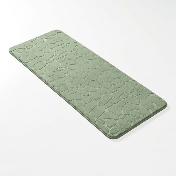 Zaļš vannas istabas paklājiņš 50x120 cm Ricochet – douceur d'intérieur-image-4