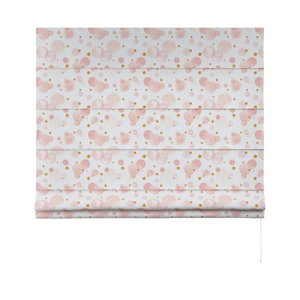 Baltas/rozā bērnu žalūzijas 170x160 cm Magic – Yellow Tipi-image-3