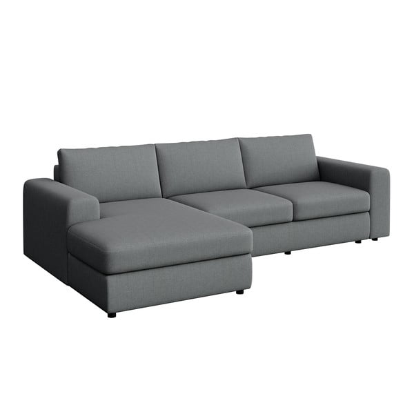 Pelēks stūra dīvāns (ar kreiso stūri/ar zvilni) Baga – Rodier-image-2