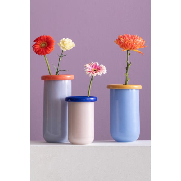 Violeta stikla vāze (augstums 30,5 cm) Plegado  – PT LIVING-image-1