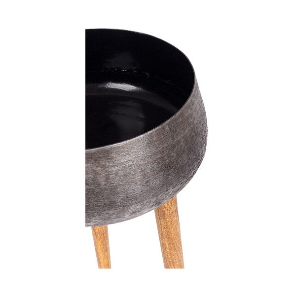 Metāla ar rokām radīti puķu poda apvalki (3 gab.) ø 37,5 cm Varanasi – Bizzotto-image-1