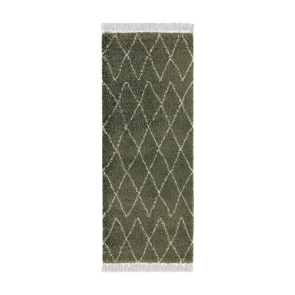 Zaļš paklājs Mint Rugs Jade, 80 x 200 cm