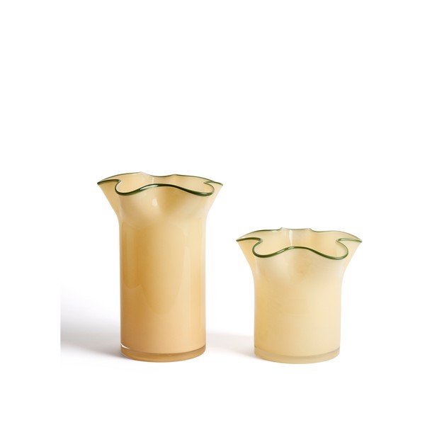 Dzeltena stikla vāze (augstums 19,5 cm) Endasi – Kave Home-image-4