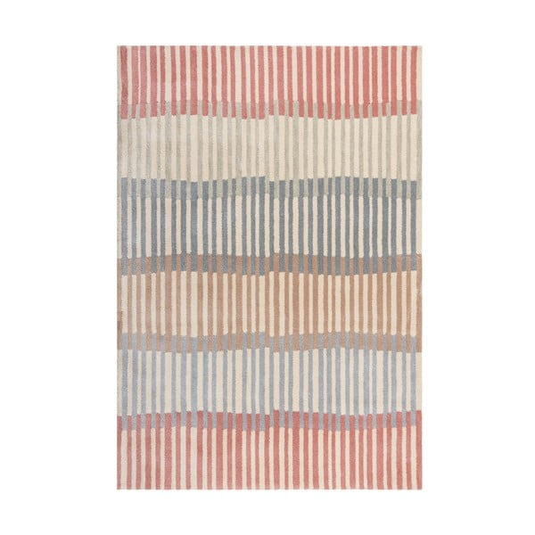 Pelēki bēšs paklājs Flair Rugs Linear Stripe, 120 x 170 cm