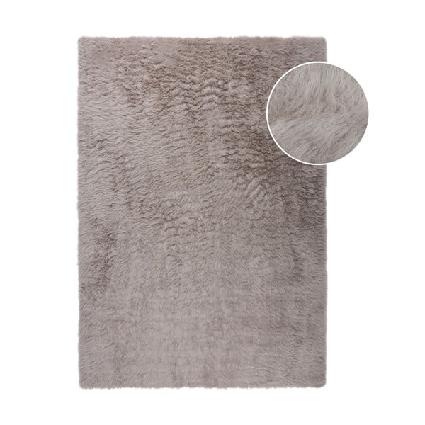 Brūna sintētiska kažokāda 80x150 cm Alpine Faux Fur – Flair Rugs