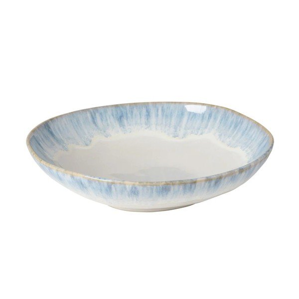 Zili balts māla trauks makaroniem Costa Nova Brisa, ⌀ 23 cm