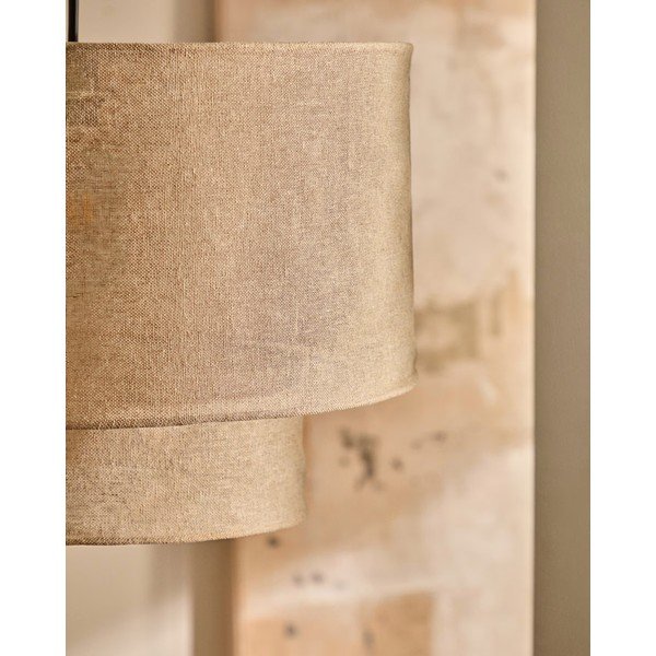 Bēšs abažūrs ø 40 cm Mariela – Kave Home-image-3