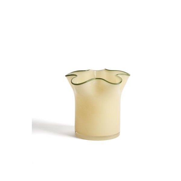 Dzeltena stikla vāze (augstums 19,5 cm) Endasi – Kave Home