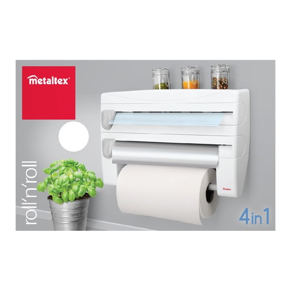 Kastīte virtuves dvieļiem un citiem piederumiem Metaltex, garums 38 cm-image-1