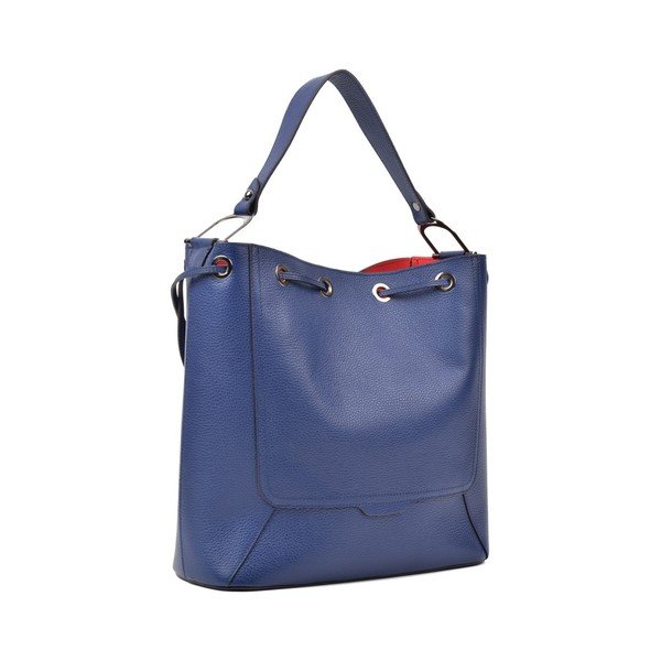 Zila ādas somiņa Renata Corsi Havna-image-3