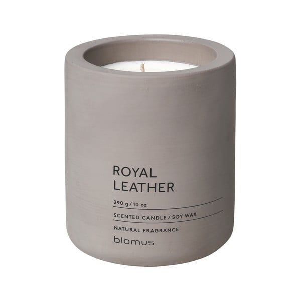 Aromātiskā sojas vaska svece degšanas laiks 55 h Fraga: Royal Leather – Blomus