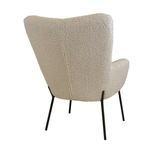 Bēšs atpūtas krēsls no mākslīgās kažokādas Glasgow – Bonami Essentials-image-4