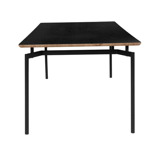 Melns ēdamgalds 100x200 cm Alto – Støraa-image-2