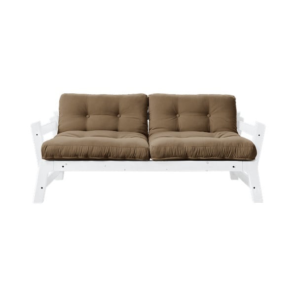 Izvelkamais dīvāns Karup Design Step White/Mocca