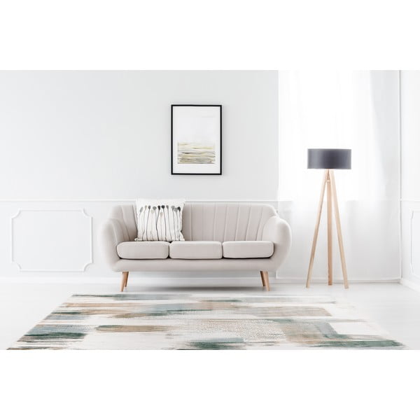 Piparmētru zaļš/bēšs paklājs 200x280 cm Grafito Mint – FD-image-1