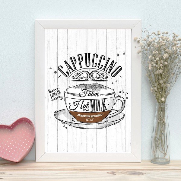 Glezna 24x29 cm Cappuccino – Wallity-image-1