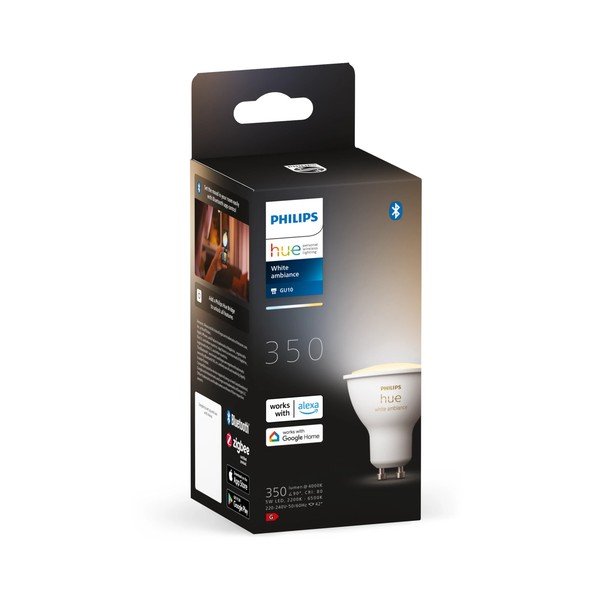LED spuldze ar GU10 spuldžu ietveri, 4 W White ambiance – Philips Hue-image-1