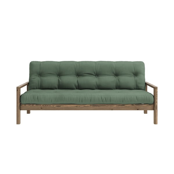 Zaļš salokāms dīvāns 205 cm Knob – Karup Design