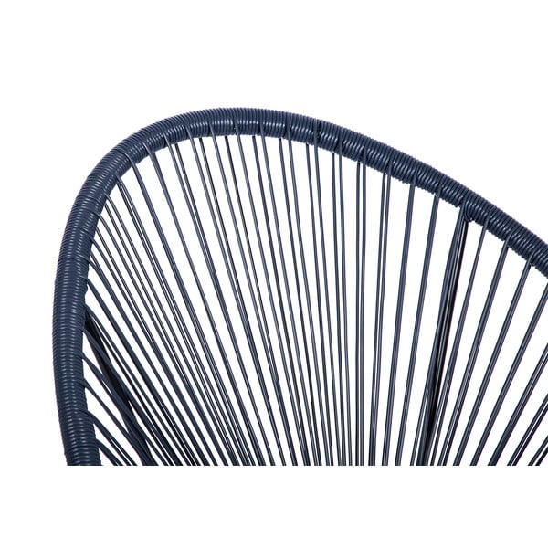 Zils dārza krēsls no mākslīgās rotangpalmas Bonami Selection Avocado-image-4