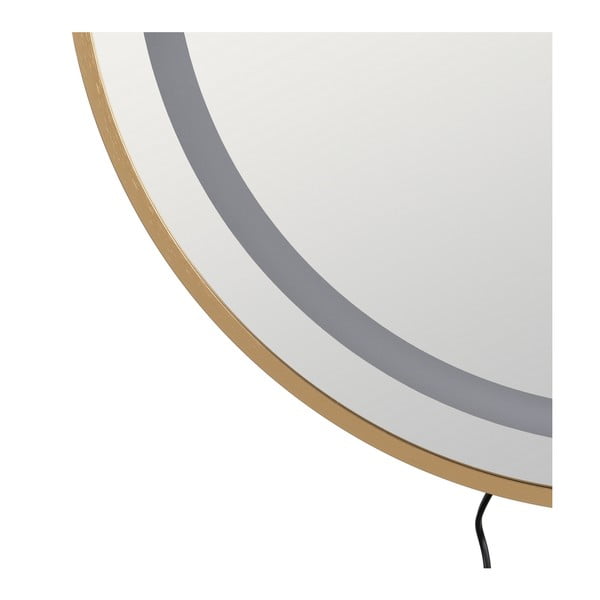 Sienas spogulis ar gaismu 60x60 cm – Ixia-image-4