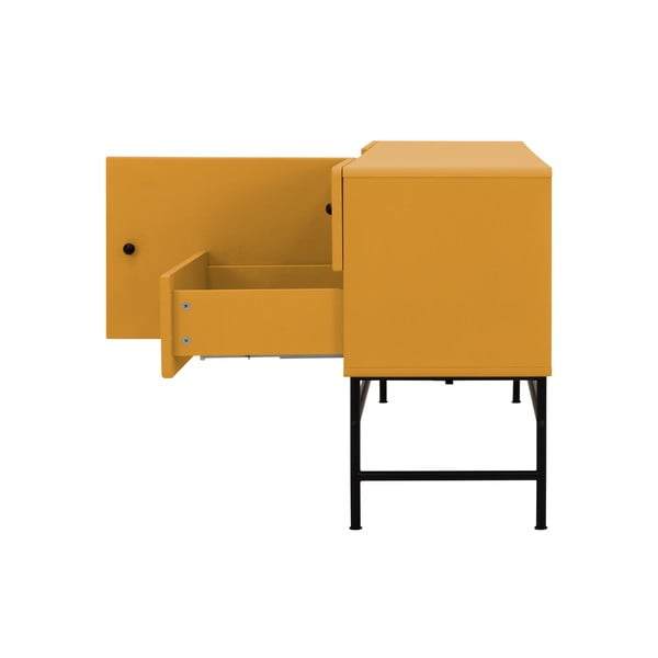 Dzeltena zema kumode 158x68 cm Cocktail – Tenzo-image-4