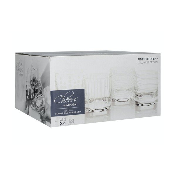 4 viskija glāžu komplekts Mikasa Cheers 377 ml-image-4
