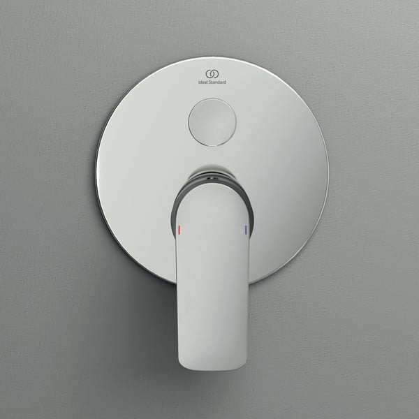 Spīdīgas sudraba krāsas jaucējkrāns vannai/iebūvēts Connect Air – Ideal Standard-image-1