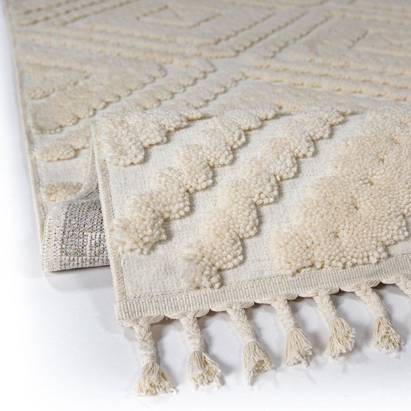 Krēmkrāsas paklājs 133x190 cm Diomara – Flair Rugs-image-2