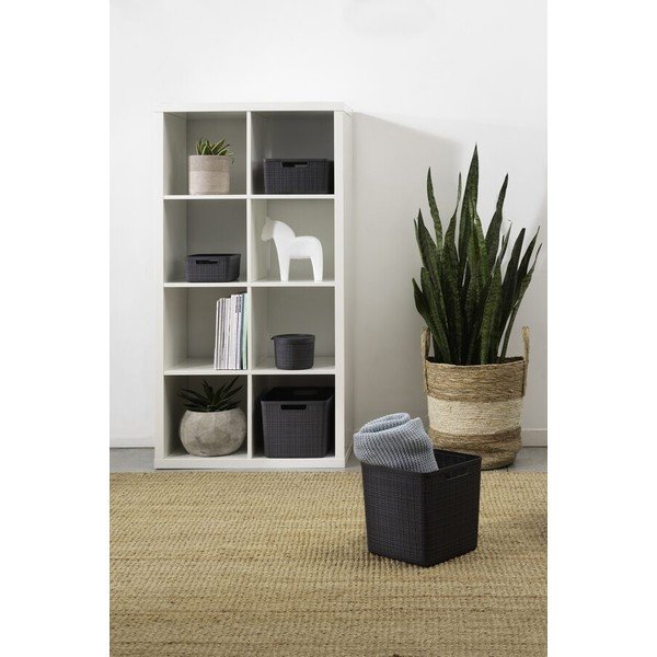 Tumši pelēks grozs Curver Jute, 5 l-image-2