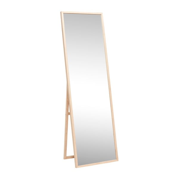Brīvi stāvošs spogulis Hübsch ozolkoka grīdas spogulis, 52 x 167 cm