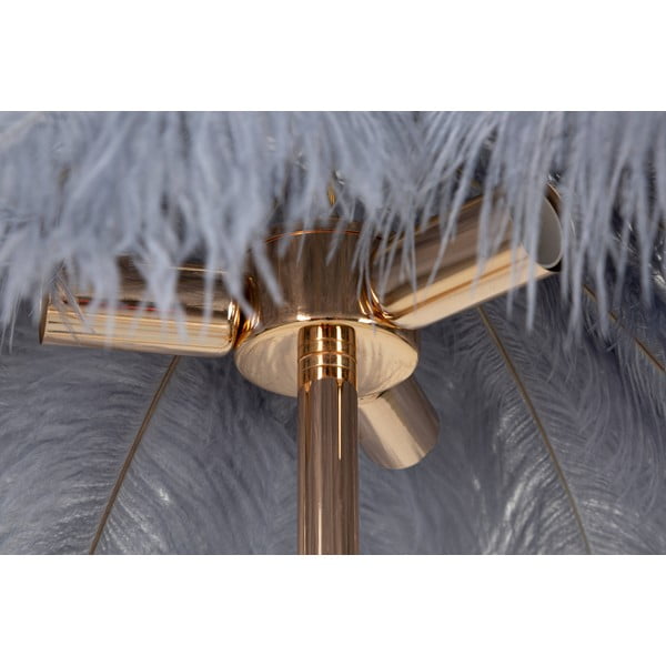 Pelēka/zelta krāsas stāvlampa (augstums 160 cm) Palm – Mauro Ferretti-image-2