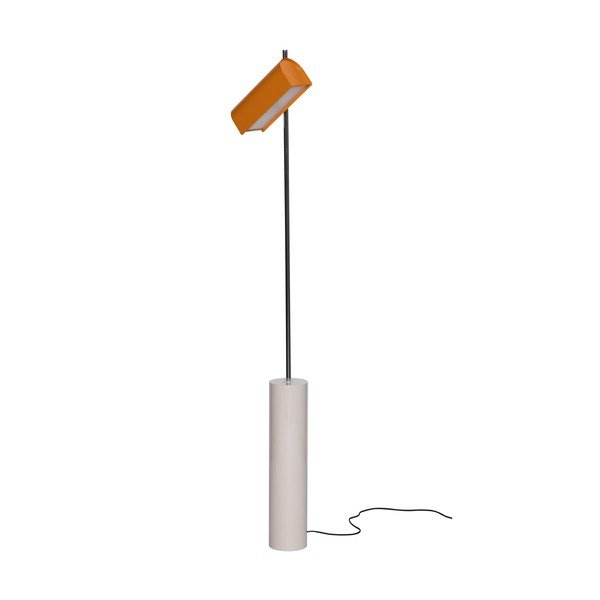 Oranža LED stāvlampa ar regulējamu spilgtumu (augstums 160 cm) Reflector – Hübsch