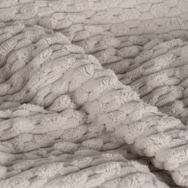 Bēšs stepēts gultas pārklājs 230x260 cm – Ixia-image-2