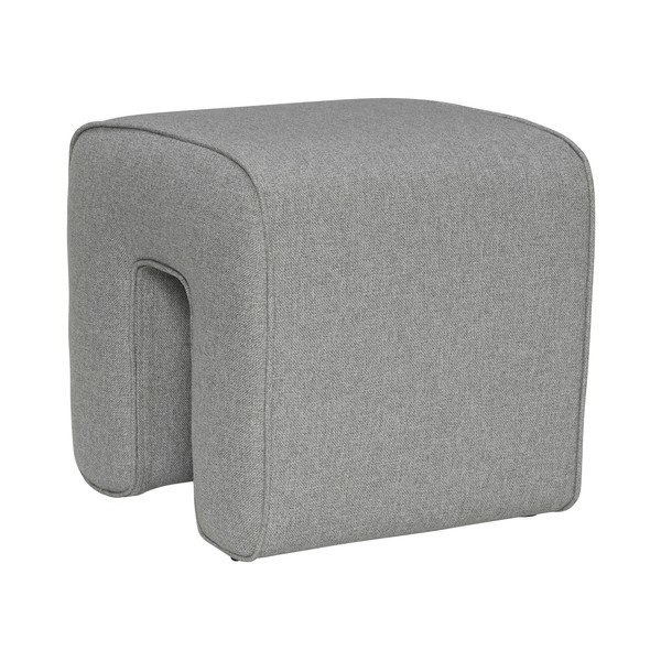 Pelēks pufs Sculpture – Hübsch-image-2