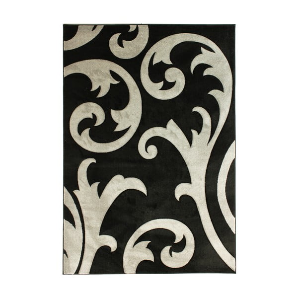Pelēks un melns paklājs Flair paklāji Elude Grey Black, 120 x 170 cm